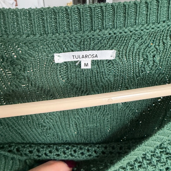 Tularosa Forest Green Knit Top - Picture 6 of 7